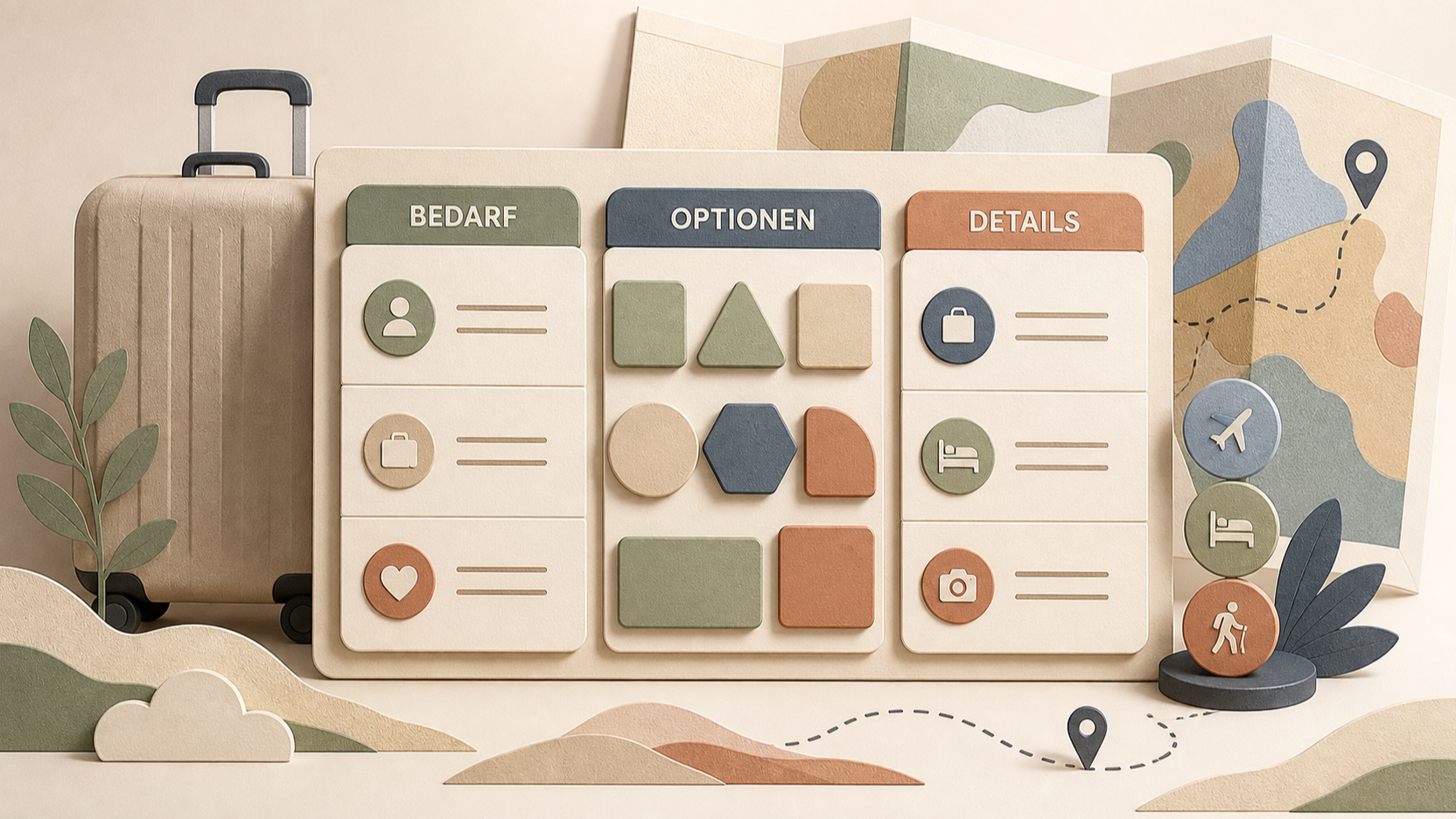 Redaktionelle Illustration zu Expedia im Check: Reisebündel, Buchungsbedingungen und passende Alternativen